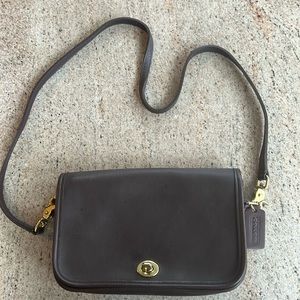 Vintage Coach Leather Crossbody